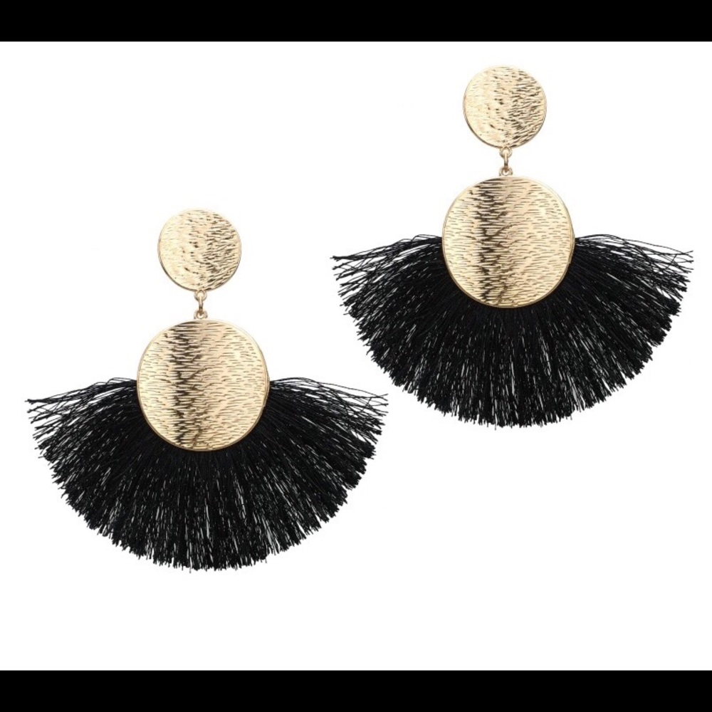 Women fringe earring